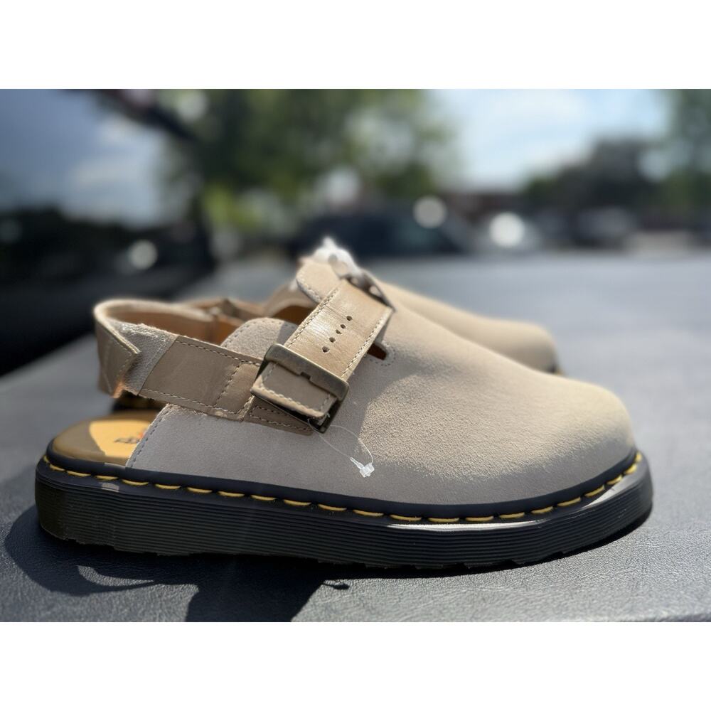 Dr Martens Jorge II Suede & Leather Slingback Mules M11 W12